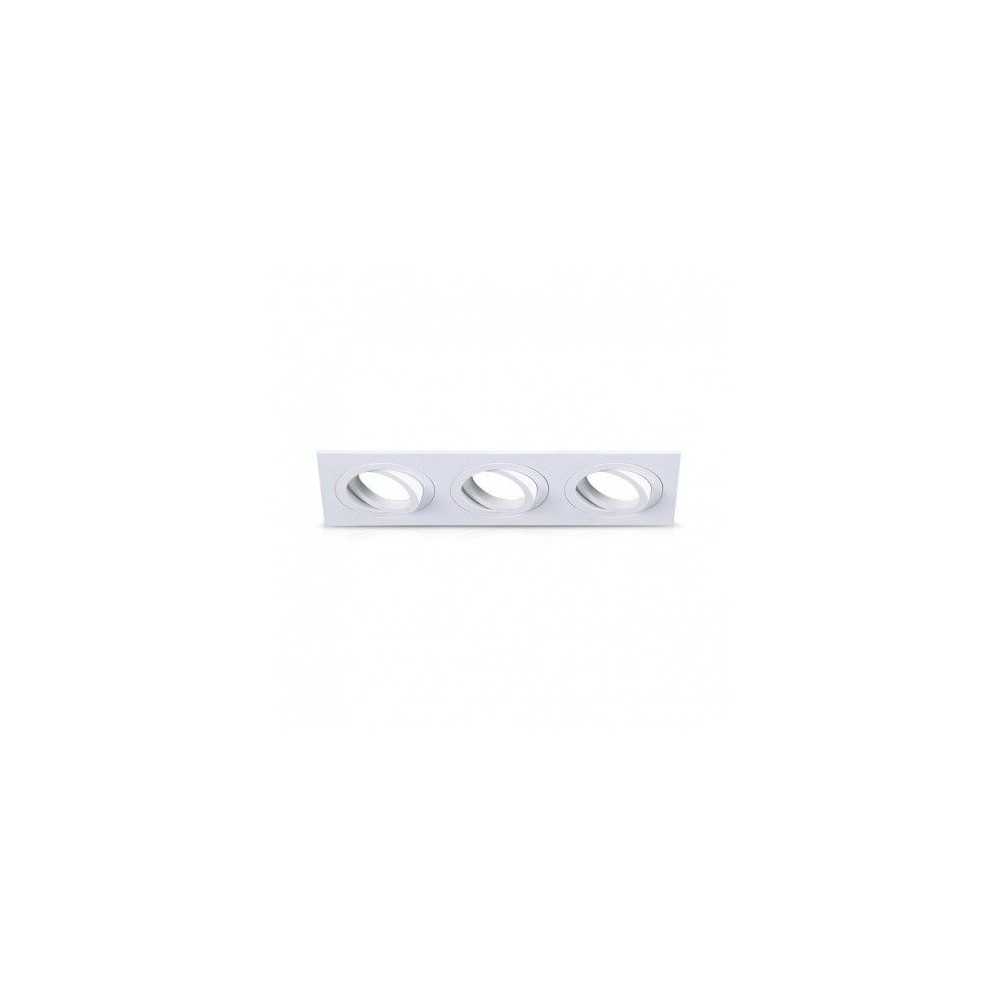 https://discount-led.fr/nl/ Witte drievoudige ronde spotbeugel, verstelbaar 258x93 mm  25,40 €  20,32 €    77170
