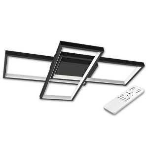 https://design-led.fr/fr/ Galaxis Orion lustre LED 56x37x8 cm 72W noir Ctt dimmable par télécommande 2455 129,10 € 109,73 €