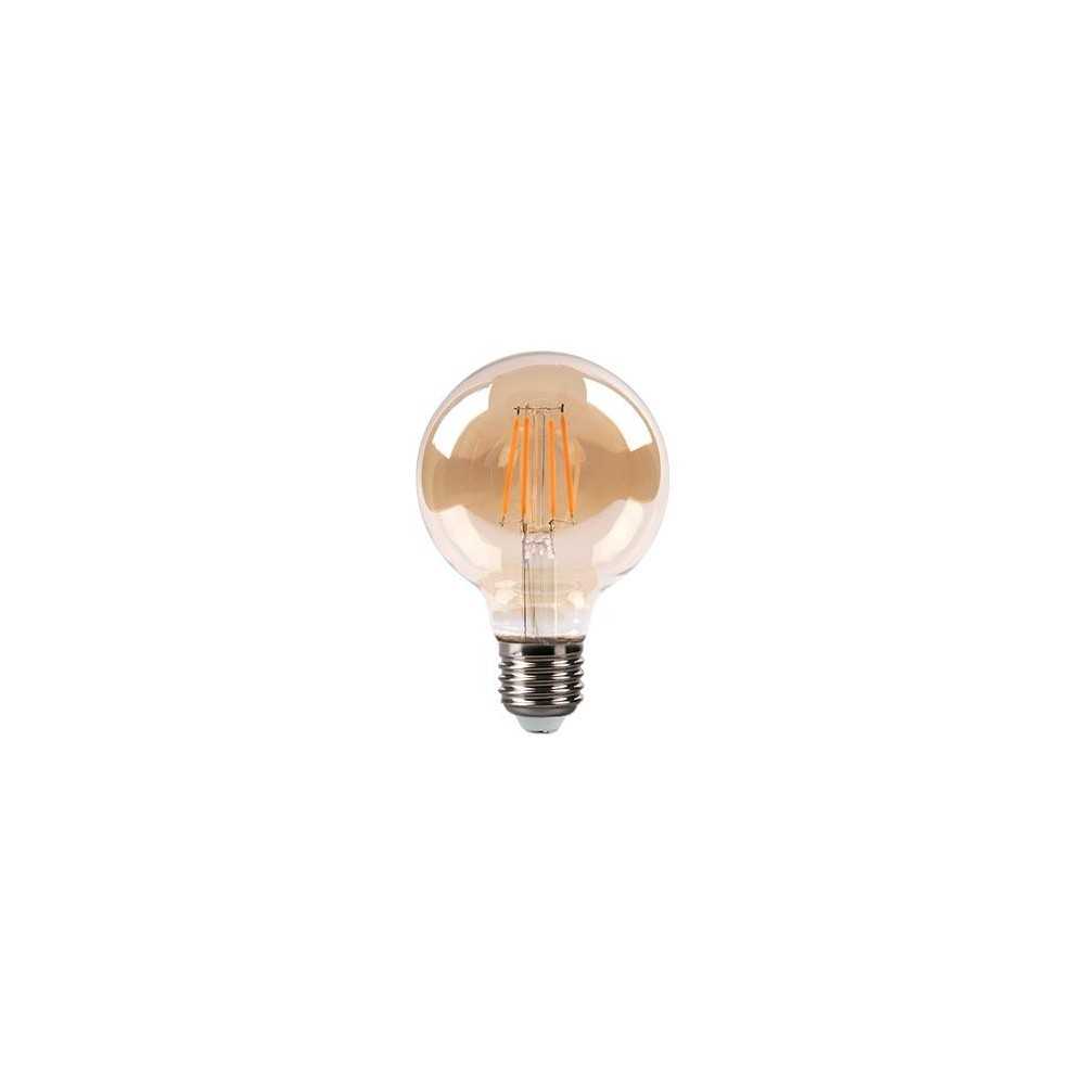 https://design-led.fr/nl/ LED Lamp E27 Filament 3-Dimm G80 2700K 6W Amber 0298 6,70 € 5,69 €