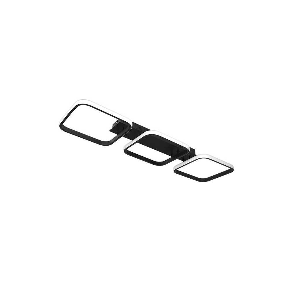 https://discount-led.fr/pt/ Lustre Nebula Canis LED 90x26x8,5cm 33W preto 4000K  119,80 €  95,84 €    0255