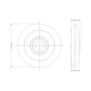 https://design-led.fr/it/ Rilevatore di movimento per soffitti sottili 13,10 € 11,14 € 1160