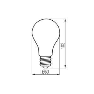 https://design-led.fr/nl/ Gloeilamp LED XLED A60 E27 Gloeilamp Filament Dimbaar 11W 2700k 37240 4,90 € 4,16 €