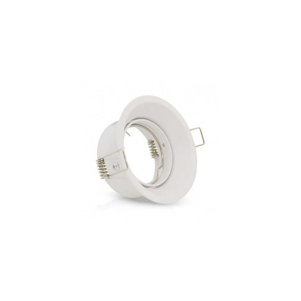 https://discount-led.fr/es/ Portalámparas de baja luminosidad Redondo Giratorio Ajustable blanco Ø85  10,70 €  8,56 €    7727
