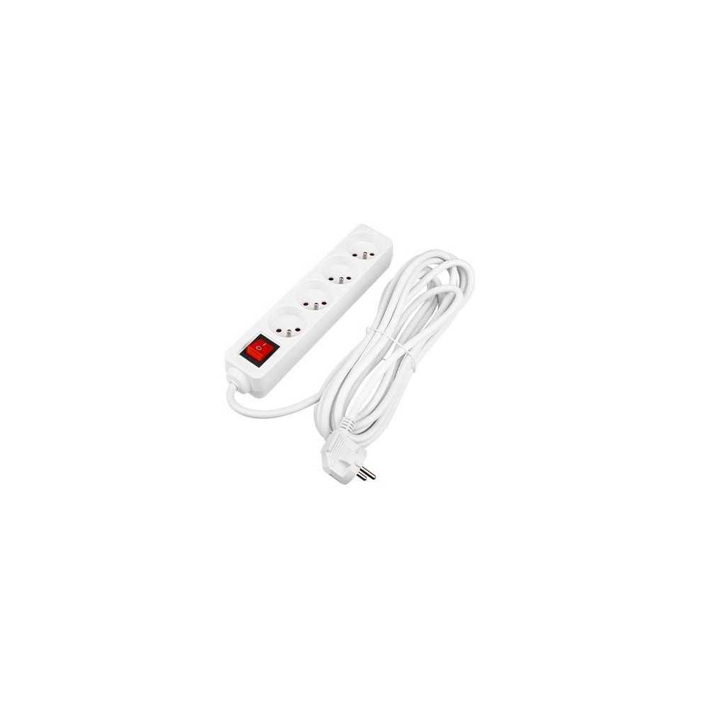 https://discount-led.fr/fr/ Rallonge Silo Blanc 4x230V 5m interrupteur  10,70 €  8,56 €    6609