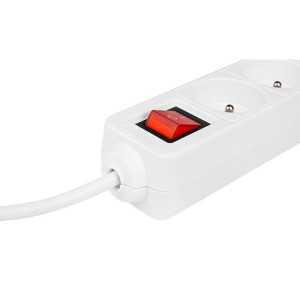 https://discount-led.fr/de/ Silo Verlängerungskabel Weiß 4x230V 5m Schalter  10,70 €  8,56 €    6609