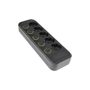 https://discount-led.fr/nl/ Modi zwart verlengsnoer 5x230V 2m schakelaars  20,40 €  16,32 €    6588