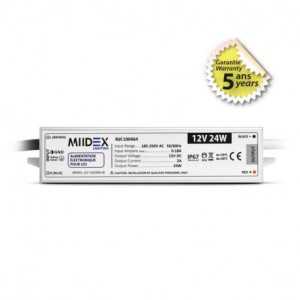 https://design-led.fr/gb/ Power supply for LED 24W - 12V DC - IP67 - 5 YEAR GUARANTEE 20,00 € 17,00 € 100464