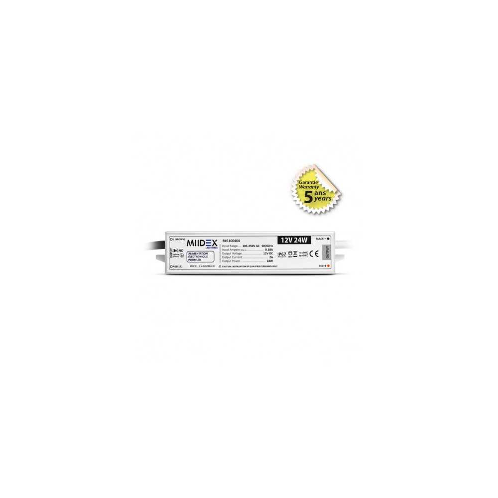 https://discount-led.fr/es/ Fuente de alimentación para LED 24W - 12V CC - IP67 - 5 AÑOS DE GARANTÍA  20,00 €  16,00 €    100464