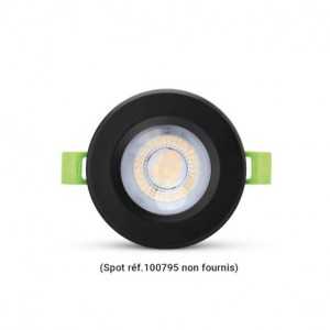 https://discount-led.fr/nl/ Vaste ronde zwarte beugel voor spot SPECTRA  5,20 €  4,16 €    100844