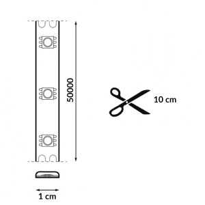 https://design-led.fr/fr/ Ruban de Led 220V Ac Cobpoint 10W/m Ip65 4000K 50 ml LM2662-50ML 387,50 € 329,38 € LM2662-50ML