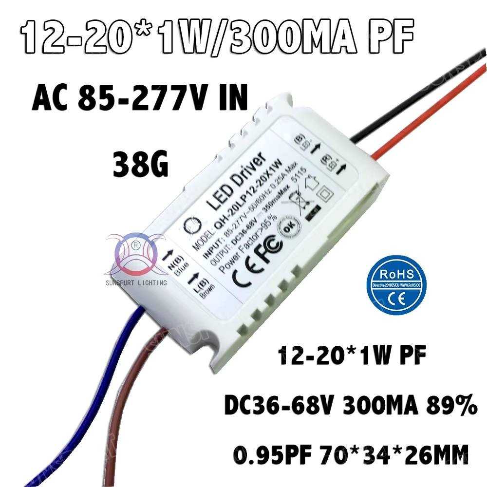 https://design-led.fr/pt/ Controlador LED 12-20W*1w 300mA 36-68VDC 13,50 € 11,48 € A2602
