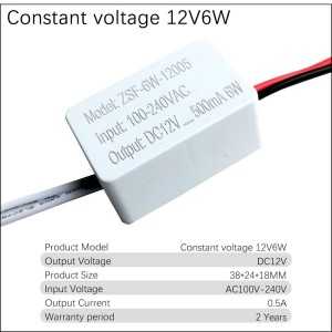 https://design-led.fr/fr/ Alimentation LED 6W 500mA 12VDC A2523 5,50 € 4,67 € A2523
