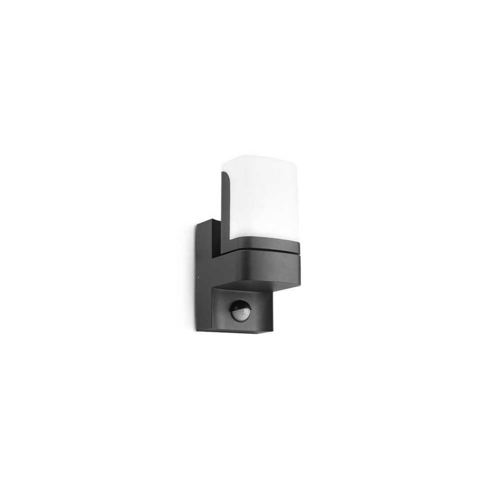 https://design-led.fr/es/ Applique Murale Orientable ELOUAN LED Noir 7.5W 3000K & Détecteur IR IP54 100945 96,30 € 81,86 €