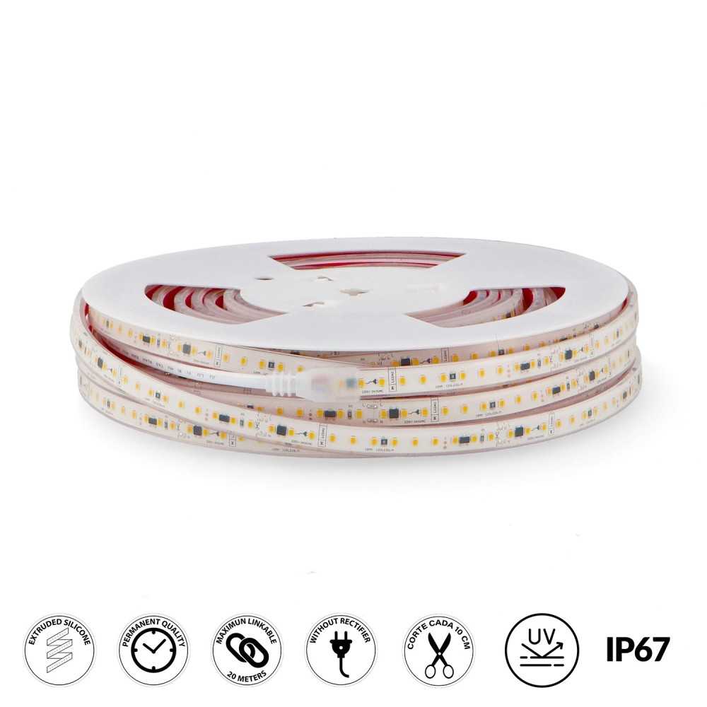 https://discount-led.fr/es/ Cinta led 220V Ac Smd2835 Ruzok 17W/m Ip67 4500K venta por ml  19,10 €  15,28 €    LM2164-1ML