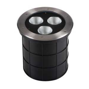 https://design-led.fr/gb/ Round Floor Recessed LED Spot TURRO LED 3X15W 4000k IP67 189,20 € 160,82 € 18983