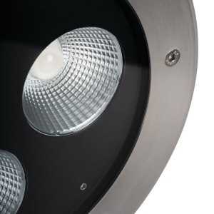 https://design-led.fr/gb/ Round Floor Recessed LED Spot TURRO LED 3X15W 4000k IP67 189,20 € 160,82 € 18983