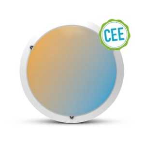 https://design-led.fr/nl/ Witte LED plafondlamp & RF sensor Ø300 15W RONDO CCT IP65 65,00 € 55,25 € 100635