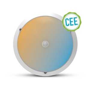 https://design-led.fr/nl/ Witte LED plafondlamp & IR sensor Ø300 15W RONDO CCT IP65 65,00 € 55,25 € 100636