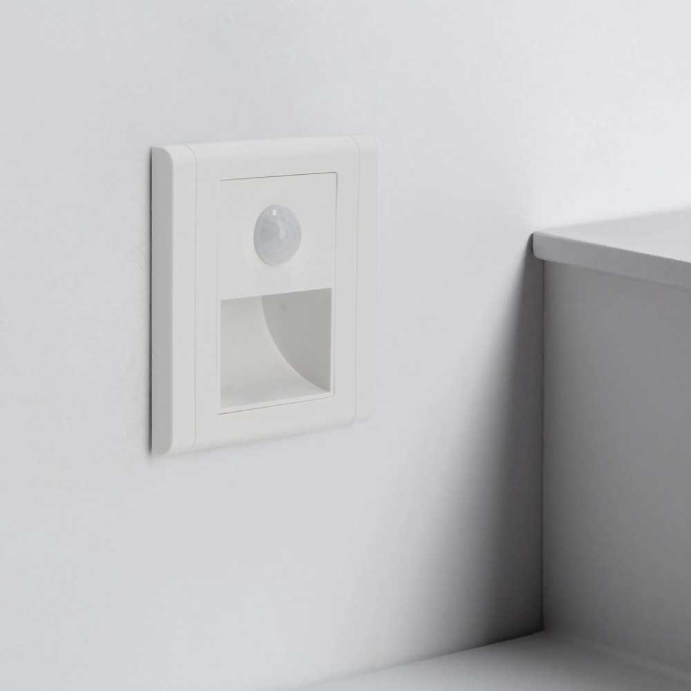 https://design-led.fr/fr/ Balise Led Encastrable Avec Capteur Pir Nomis Square 1.2 W 4500K LM9001 10,60 € 9,01 €