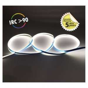 https://design-led.fr/nl/ LED strip COB 6000K 5 m 320 LED/m 9W/m IP20 - 24V - 5 jaar garantie 33,80 € 28,73 € 100518