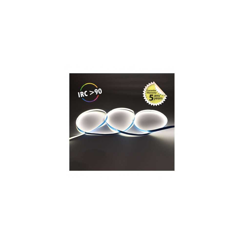 https://design-led.fr/nl/ LED strip COB 6000K 5 m 320 LED/m 9W/m IP20 - 24V - 5 jaar garantie 33,80 € 28,73 € 100518
