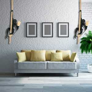 https://discount-led.fr/pt/ Candeeiro de suspensão em resina com design de macaco E27  72,50 €  58,00 €    L4032-C