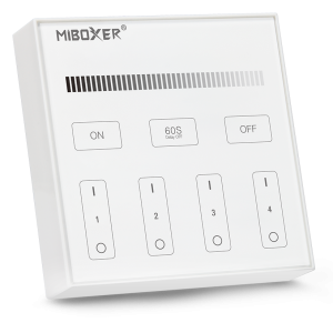 https://design-led.fr/it/ Controllore LED wireless a 4 zone monocolore in nero FUTB1-B 27,80 € 23,63 €