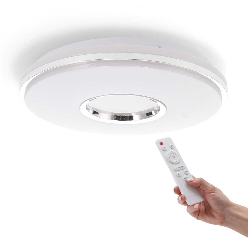 https://design-led.fr/gb/ Led ceiling light Cct Circular Bari 40W dimmable by remote control 34,00 € 28,90 € LM8232