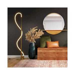 https://design-led.fr/gb/ Modern undulating neon floor lamp - Dimmable - 30W - 3000K 140,60 € 119,51 € L3081-D