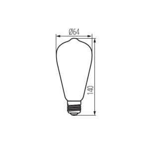 https://design-led.fr/de/ XLED LED-Glühbirne ST45 A E27 Glühfaden 4W 2700k 11,50 € 9,77 € 26047