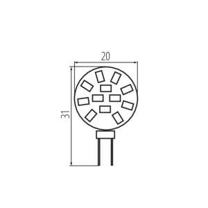 https://design-led.fr/fr/ Source lumineuse LED LED 12v G4 1.2W 4000k 18503 3,10 € 2,64 €