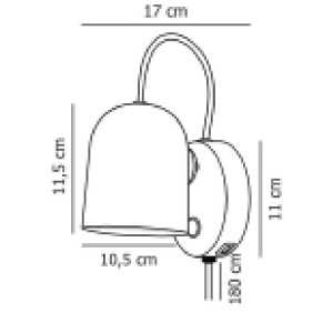 https://discount-led.fr/it/ Angle Lampada da parete GU10 bianca  89,90 €  71,92 €    2120601001