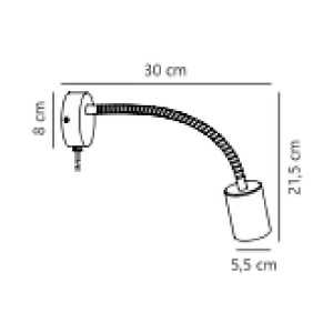 https://design-led.fr/de/ Explore Flex Wandleuchte Weiß GU10 45,90 € 39,02 € 2113261001