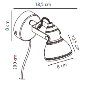 https://design-led.fr/es/ Aplique Aslak Blanco GU10 41,30 € 35,11 € 45721001