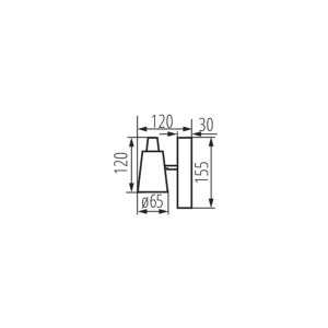 https://design-led.fr/fr/ Luminaire mural ou plafonnier SEMPRA 1xGU10 Noir 33091 15,50 € 13,18 €