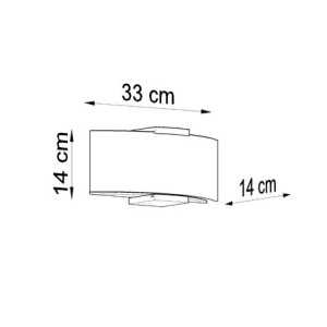 https://discount-led.fr/nl/ Wandlamp EMILIO wengé 2xE14  70,80 €  56,64 €    SL.0185