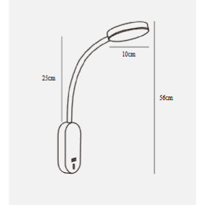 https://discount-led.fr/pt/ Candeeiro de parede Mason Branco 5W 3000K  76,90 €  61,52 €    47131001