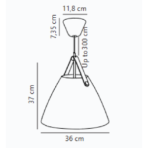 https://design-led.fr/fr/ Strap 36 Suspension Noir E27 84343003 229,00 € 194,65 €