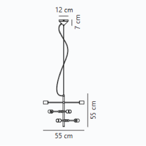 https://design-led.fr/es/ Josefine Lámpara de suspensión Negro mate 6xE27 48933003 109,90 € 93,41 €