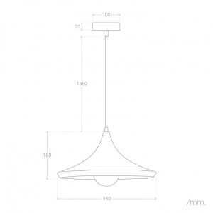 https://design-led.fr/it/ Lampada a sospensione Presley nera 1xE27 54,50 € 46,33 € C2522