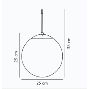 https://design-led.fr/gb/ Cafe 25 Suspension lamp E27 Opal white 39573001 49,90 € 42,41 €