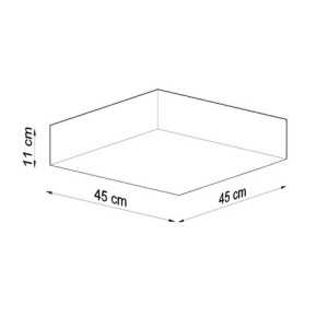 https://design-led.fr/it/ Lampada da soffitto HORUS 45 nero E27 SL.0139 139,70 € 118,75 €