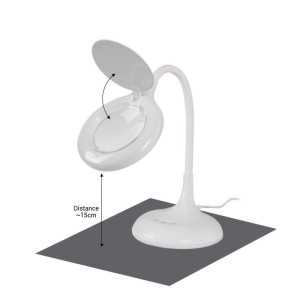 https://design-led.fr/fr/ Lampe de table 8W avec loupe CCT dimmable L1020-B 48,80 € 41,48 €