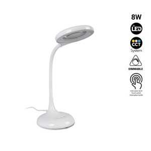 https://design-led.fr/pt/ Candeeiro de mesa de 8 W com lupa CCT regulável 48,80 € 41,48 € L1020-B