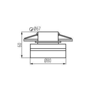 https://design-led.fr/fr/ Support plafond GOVIK Ø80 mm blanc 29238 15,60 € 13,26 €