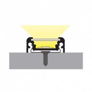 https://design-led.fr/it/ Profilo in alluminio anodizzato 2M per nastro LED piatto 21,30 € 18,11 € 9831