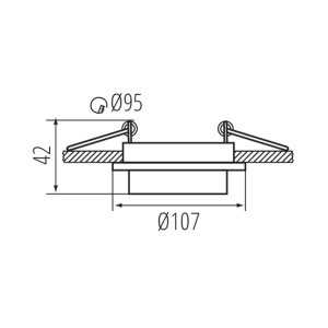 https://discount-led.fr/es/ Soporte de techo AGEO Ø107 mm negro  11,10 €  8,88 €    33165