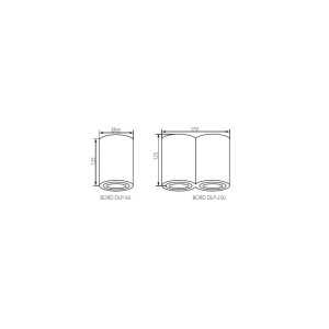 https://design-led.fr/gb/ Aluminium ceiling mount DLP-250-AL 2xGU10 56,80 € 39,76 € -30% 22553