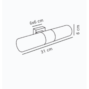https://design-led.fr/de/ Tangens Doppelte Wandleuchte aus gebürstetem Stahl 2xE14 17141032 54,00 € 45,90 €