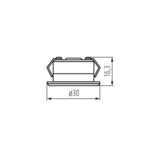 https://design-led.fr/gb/ Integrated LED luminaire 12V 1W IMBER Ø25 mm IP65 4000K 23520 8,80 € 7,48 €